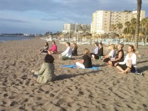 Yoga on the Beach